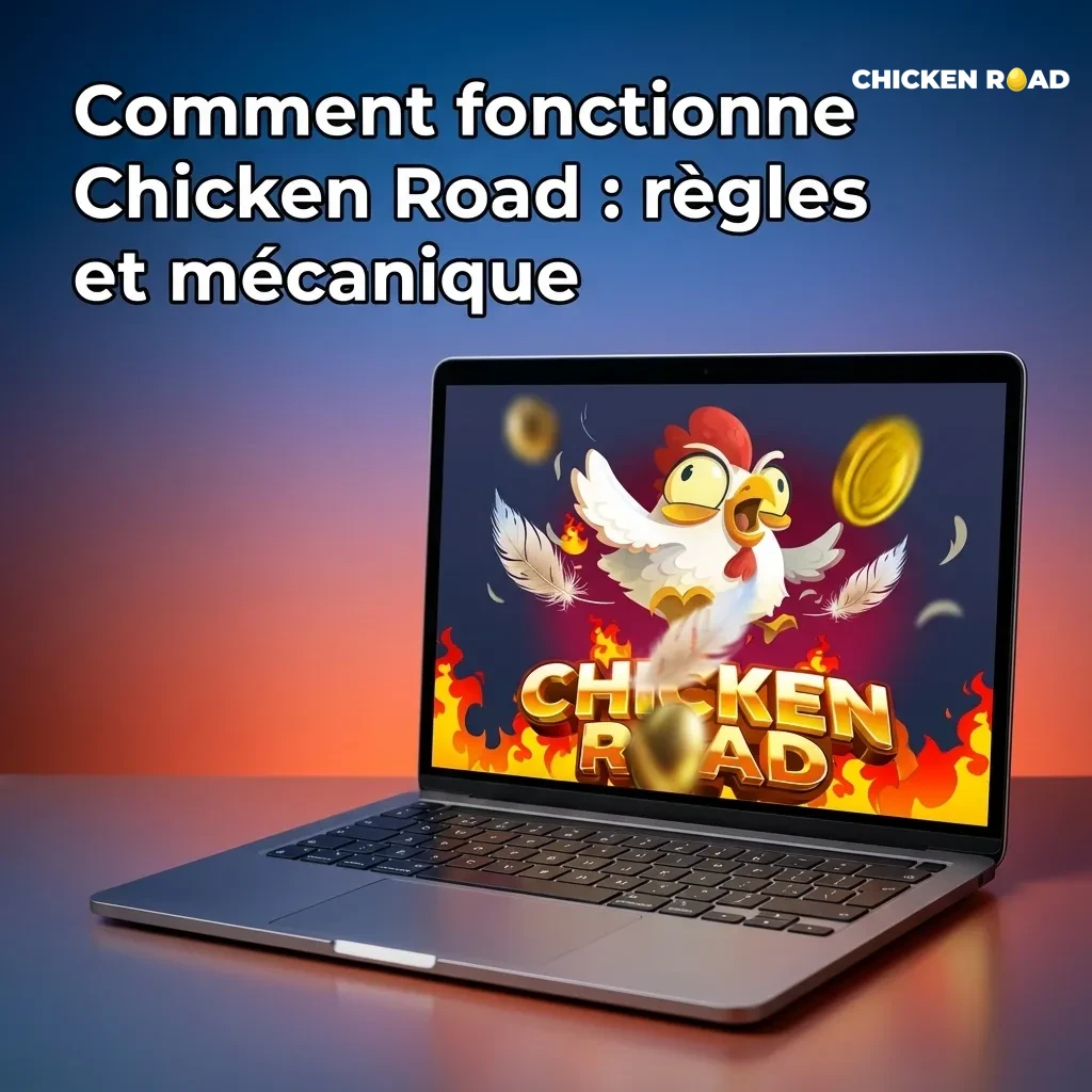 Interface de Chicken Road avec mise en euros, multiplicateur croissant et bouton « encaisser » avant qu’un poulet se fasse attraper